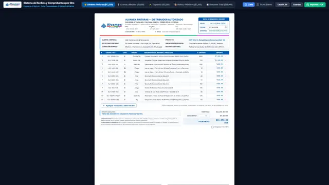 Panel principal de emisión y verificación criptográfica en GK Docs